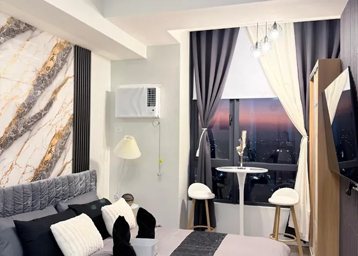 Cozy Staycation In Quezon Near Sm North Trinoma Solaire With Lights View Aparthotel 3*